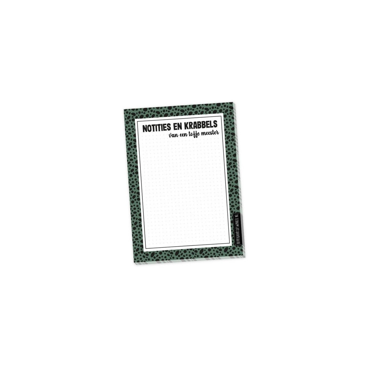 notities krabbels meester