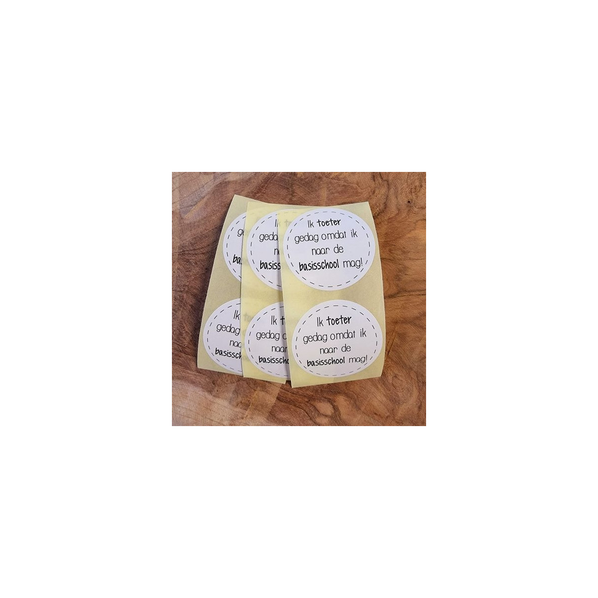 sticker toeter gedag