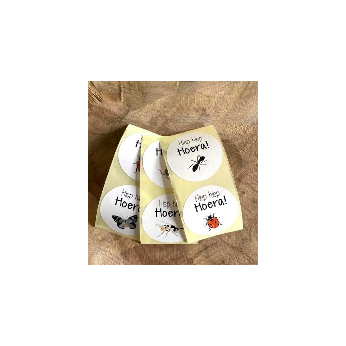 sticker hoera insect