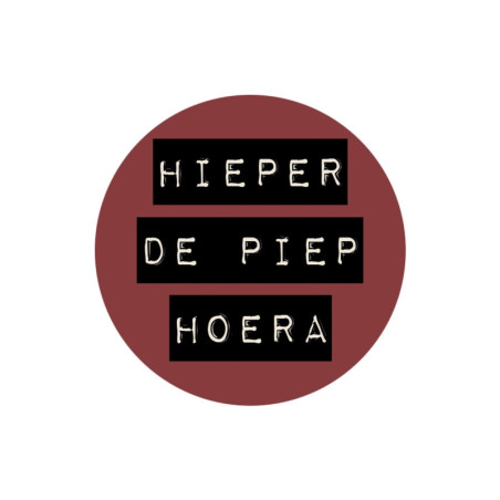 sticker hieper de piep hoera hk