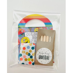 traktatie kleurboekje smiley