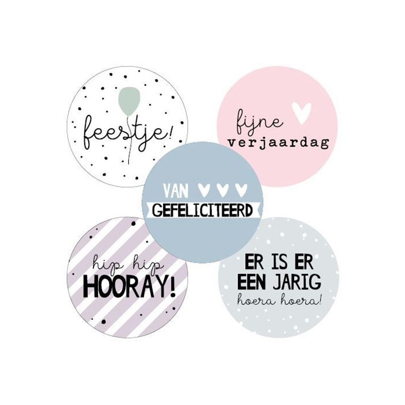 stickermix verjaardag