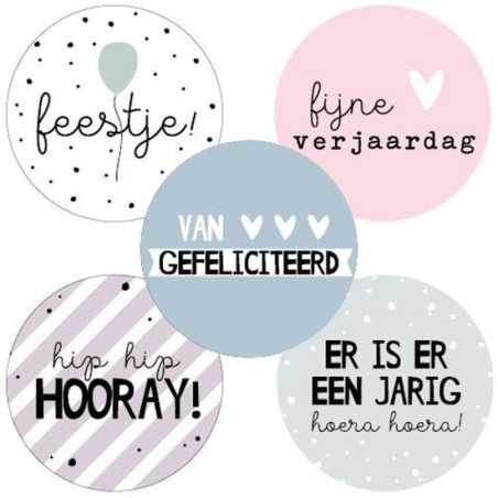 stickermix verjaardag