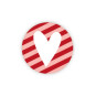 sticker hart roze rood