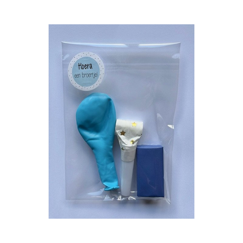 geboortetraktatie broertje