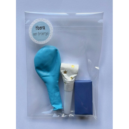 geboortetraktatie broertje