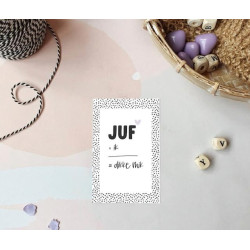 minikaartje juf dikke mik