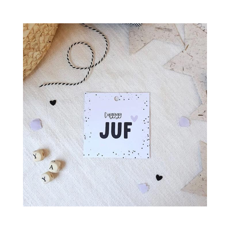 kadokaartje Daggg juf