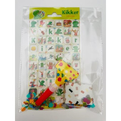 traktatie stickers kikker