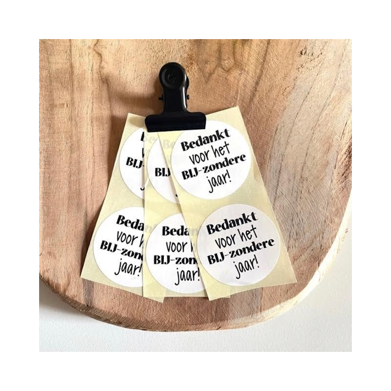 sticker bijzonder jaar