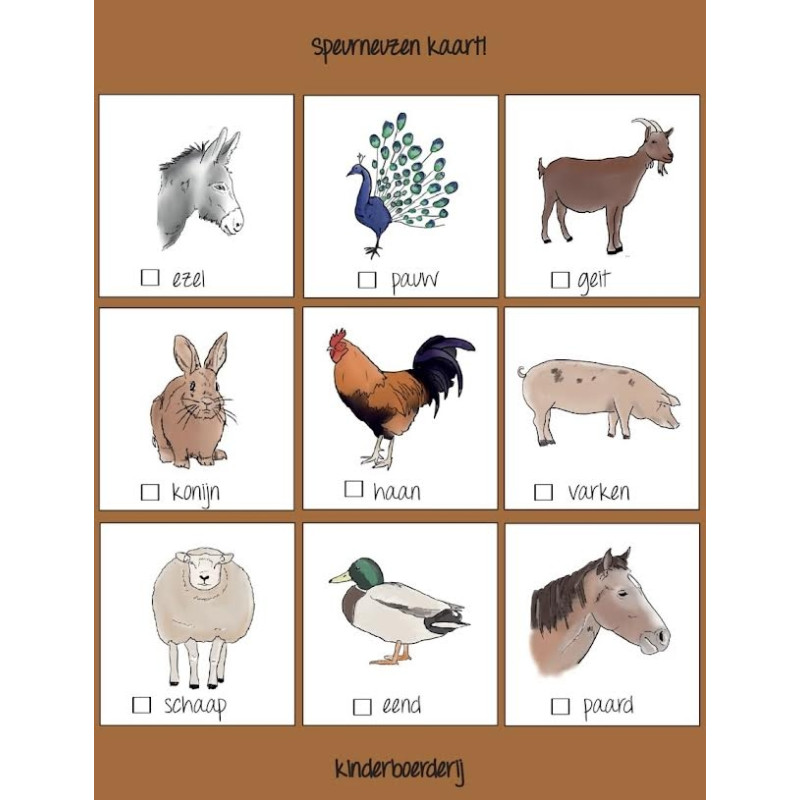 speurneuzen kaart boerderij