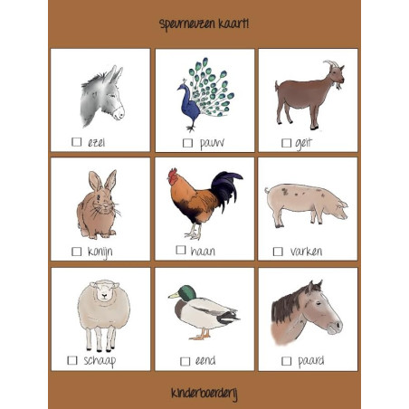 speurneuzen kaart boerderij