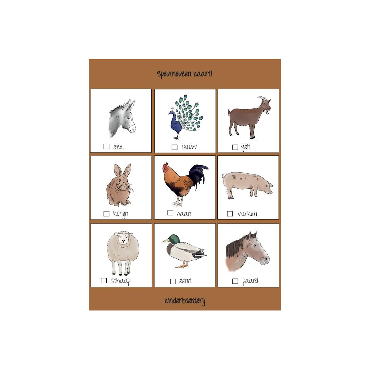 speurneuzen kaart boerderij