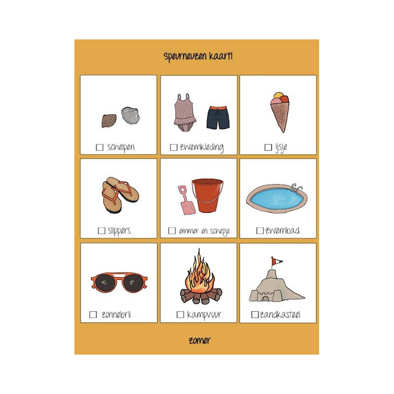 speurneuzen kaart zomer