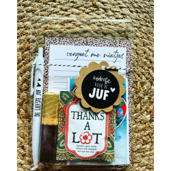 notitieblok vergeet me nietjes