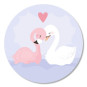 sticker zwanen
