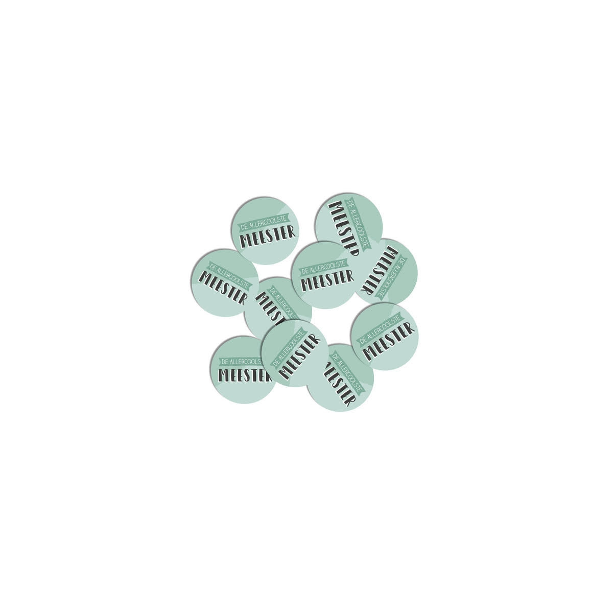 sticker allercoolste meester