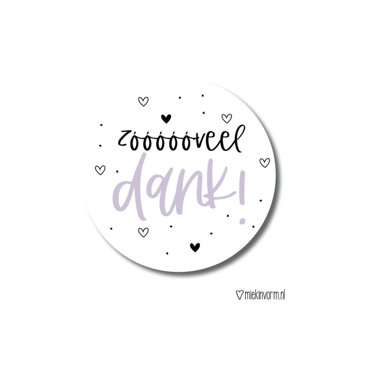 sticker zoooooveel dank !