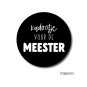 sticker kadootje meester zwart