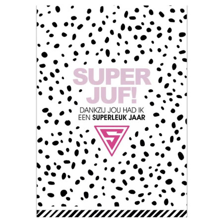 kaart superjuf superleuk jaar