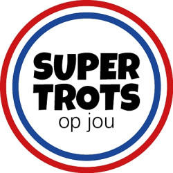 sticker super trots op jou