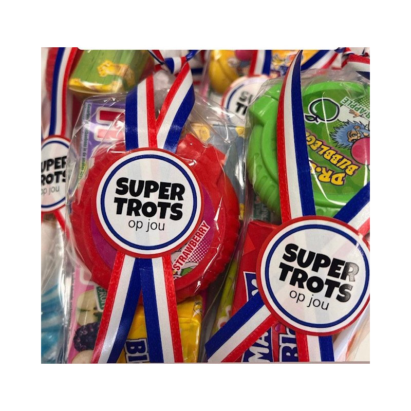 sticker super trots op jou