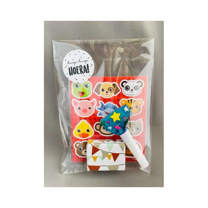 traktatie dierenstickers