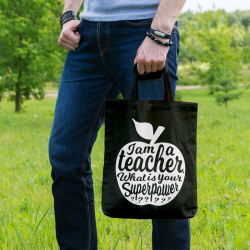 tas teacher zwart