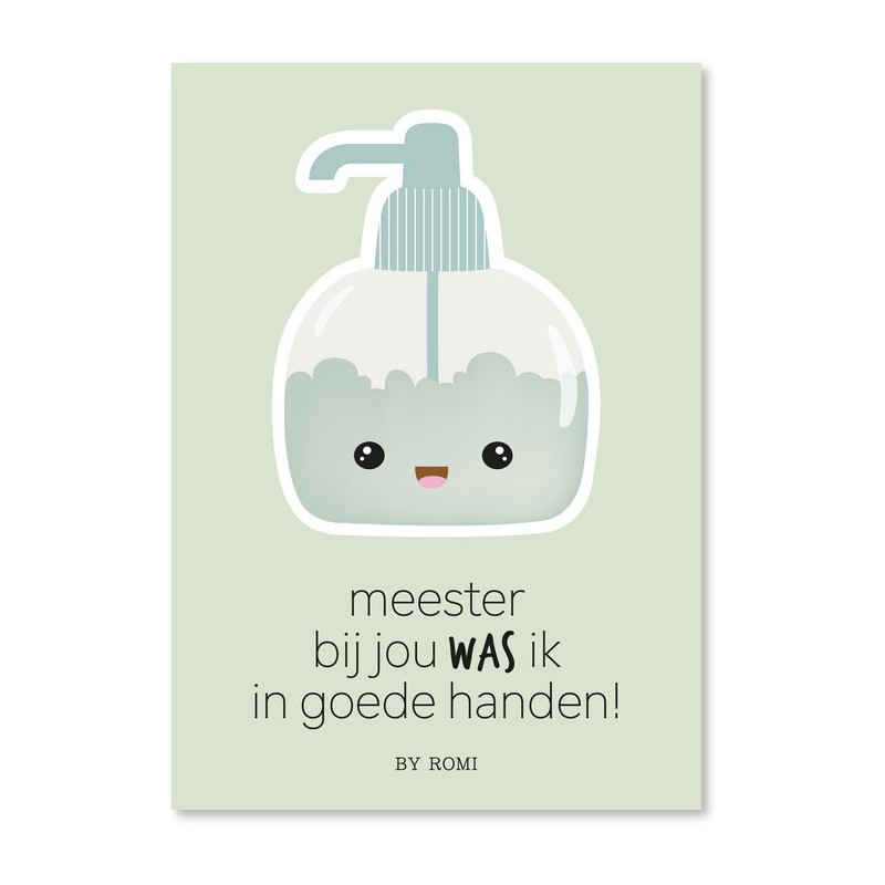 kaart meester handen