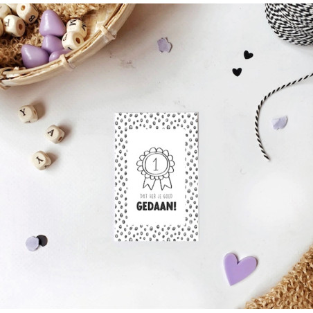 minikaart dat heb jij goed gedaan