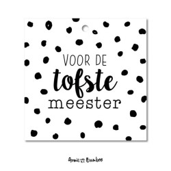 tofste meester kadolabel