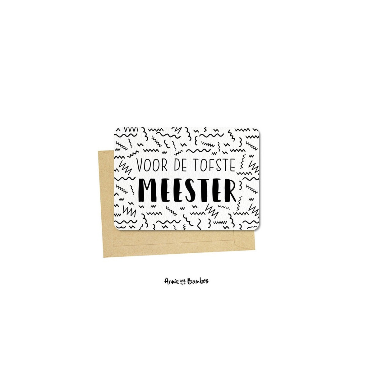 kaart tofste meester zwart wit