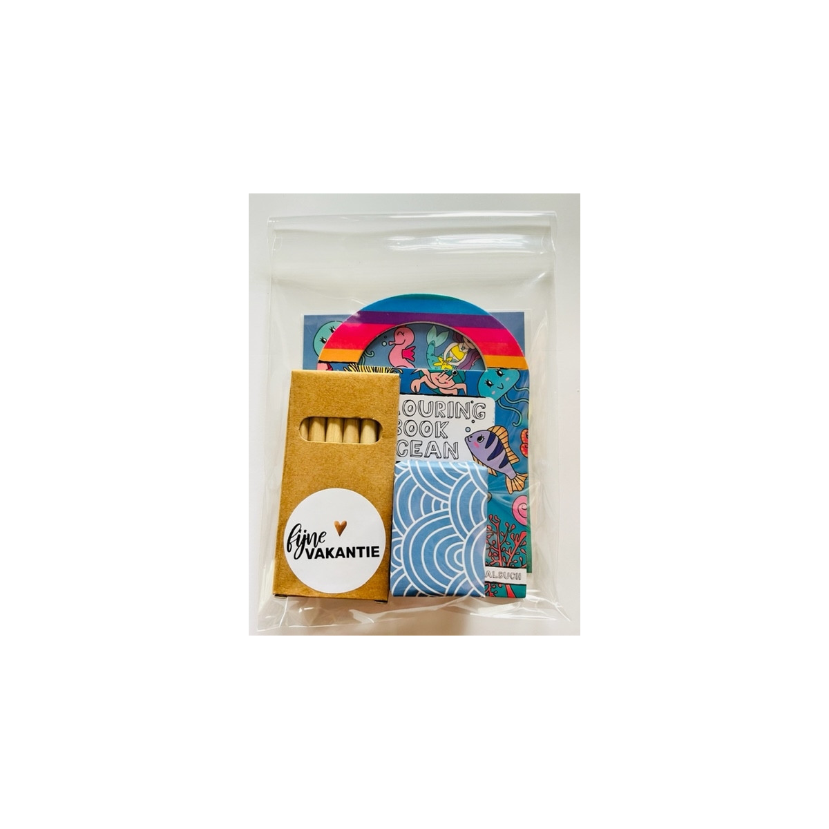 traktatie kleurboekje zeedieren