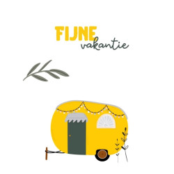 kaart vakantie caravan