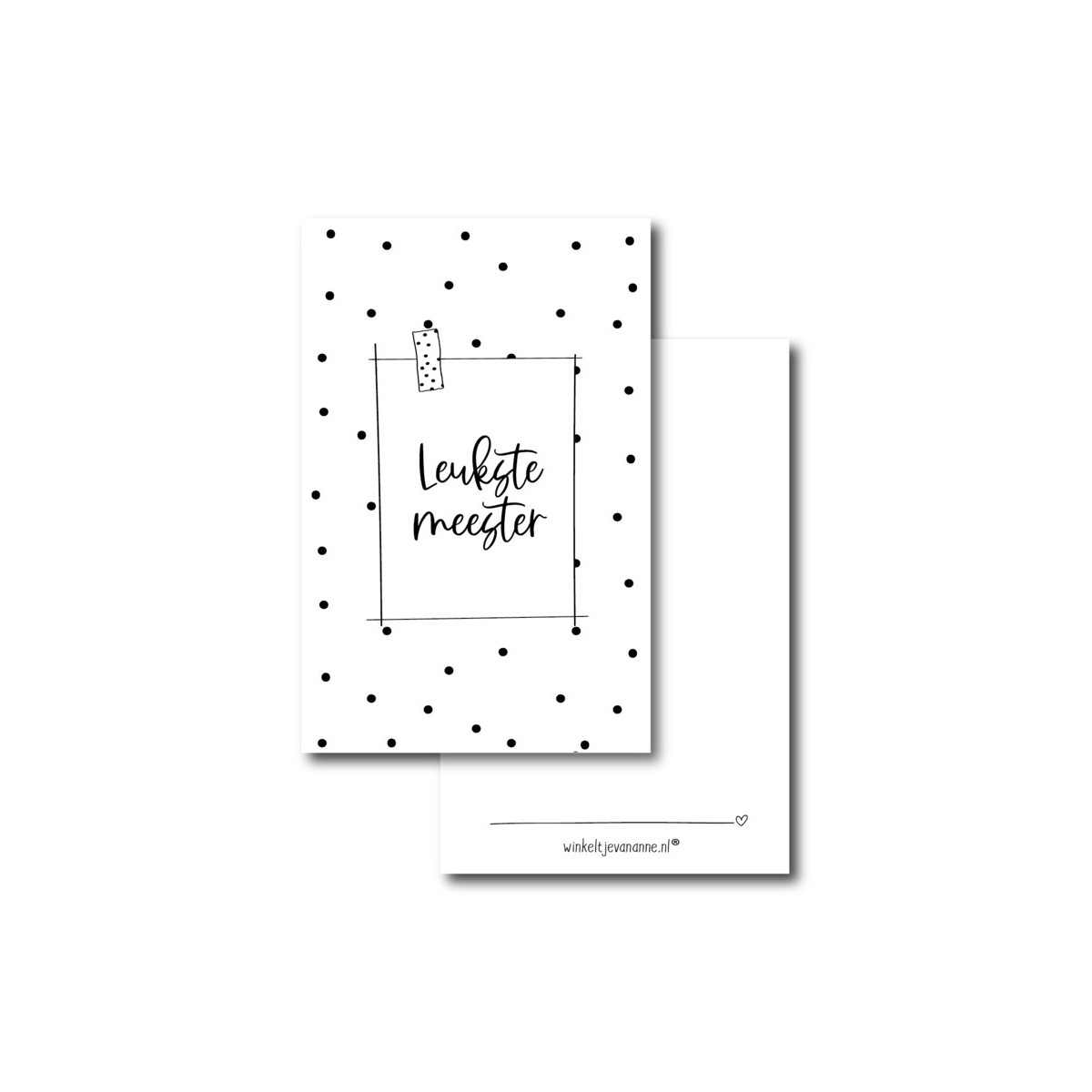 minikaart leukste meester