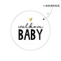 sticker welkom baby
