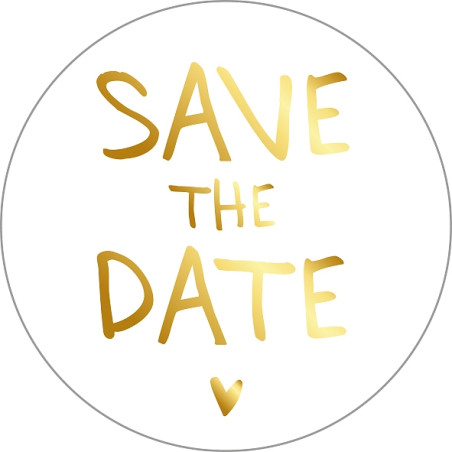 sticker save the date
