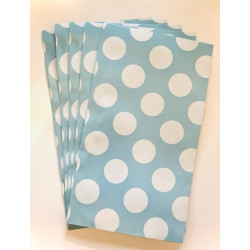 kadozakjes blauw witte stip