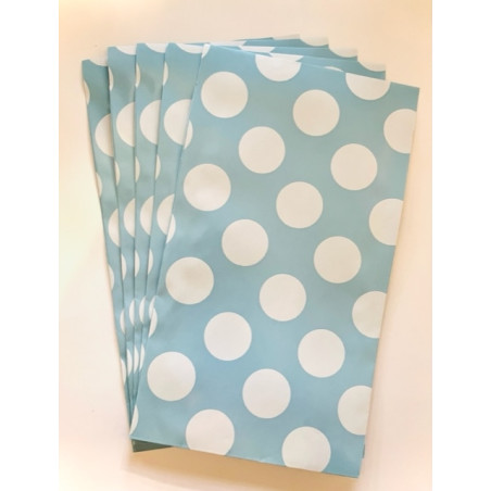 kadozakjes blauw witte stip