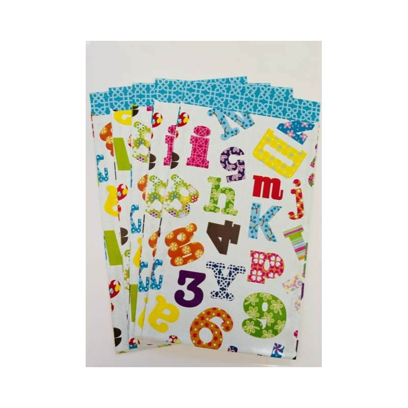 kadozakjes cijfers letters