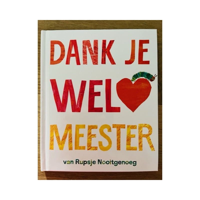 boekje meester rupsje nooitgenoeg