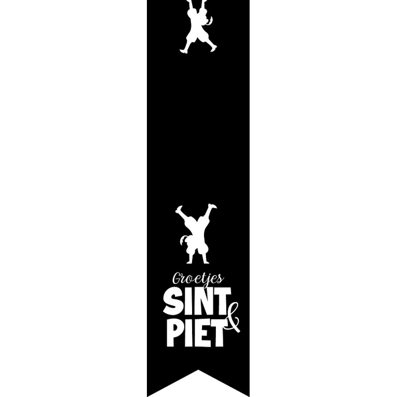 labelsticker groetjes sint en piet