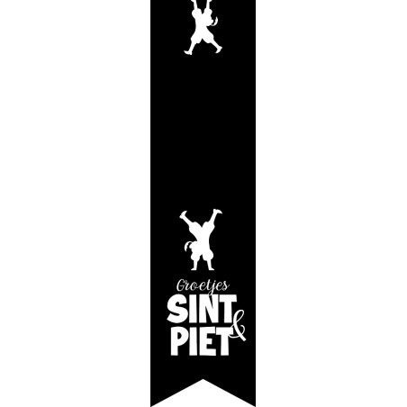 labelsticker groetjes sint en piet
