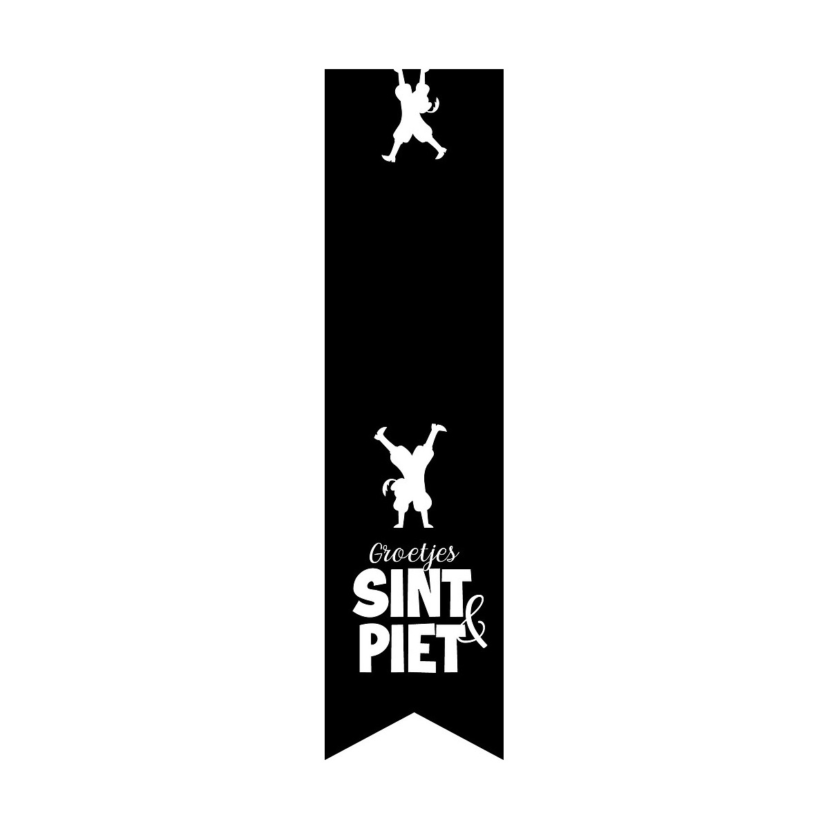 labelsticker groetjes sint en piet