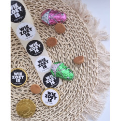 stickermix zoet is krijgt lekkers