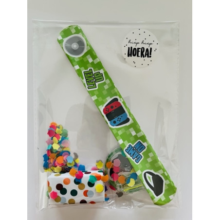 traktatie game klaparmand