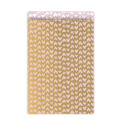 kadozak groot hart roze goud