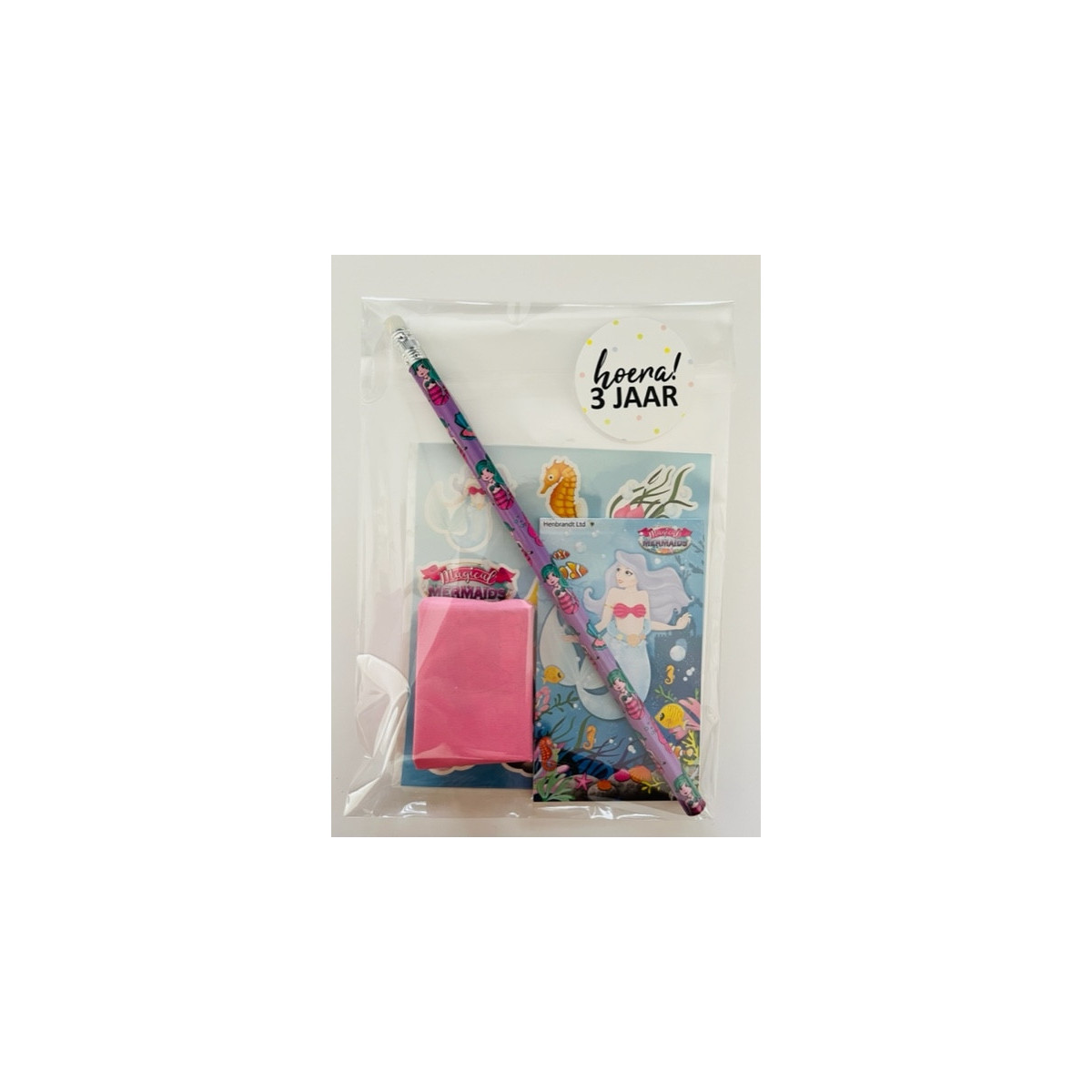 zeemeermin traktatie notitieboekje