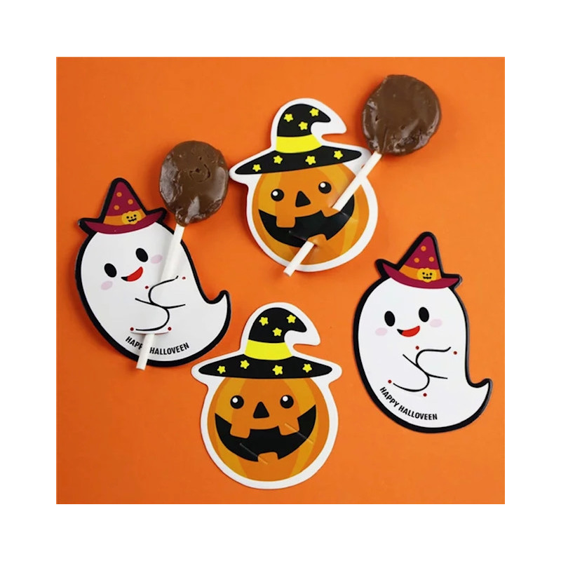 spookje lolly kaartje