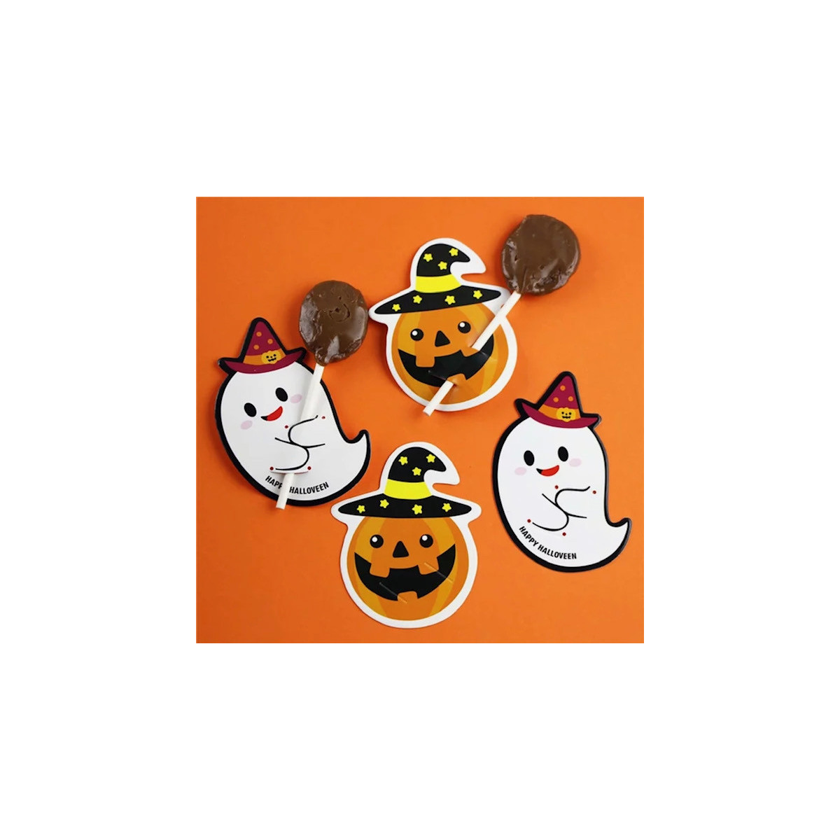 spookje lolly kaartje